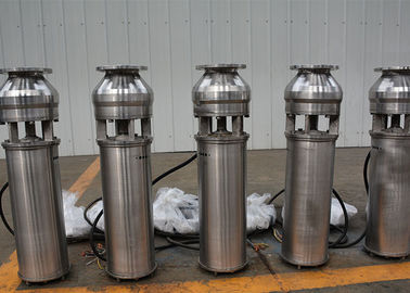 2.2-7.5KW SS Submersible Water Fountain Pump 10-250m3/h Flow Rate Easy Operate