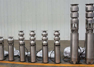 2.2-7.5KW SS Submersible Water Fountain Pump 10-250m3/h Flow Rate Easy Operate