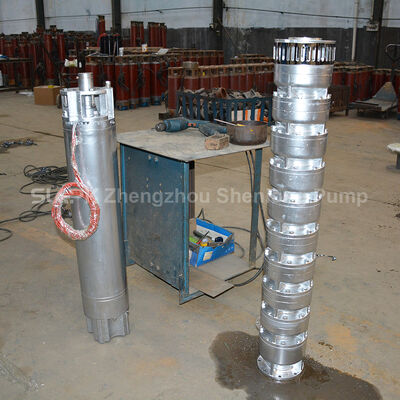 Physiotherapy Thermal Water Submersible Pump Flow Rate 13 to 120 cubic meters per hour suitable for industrial and medical applications