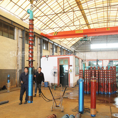 Cast Iron Hot Water Submersible Pump 2.2kw 410kw Temperature Up To 90 Degrees Designed For Continuous In Harsh Environments