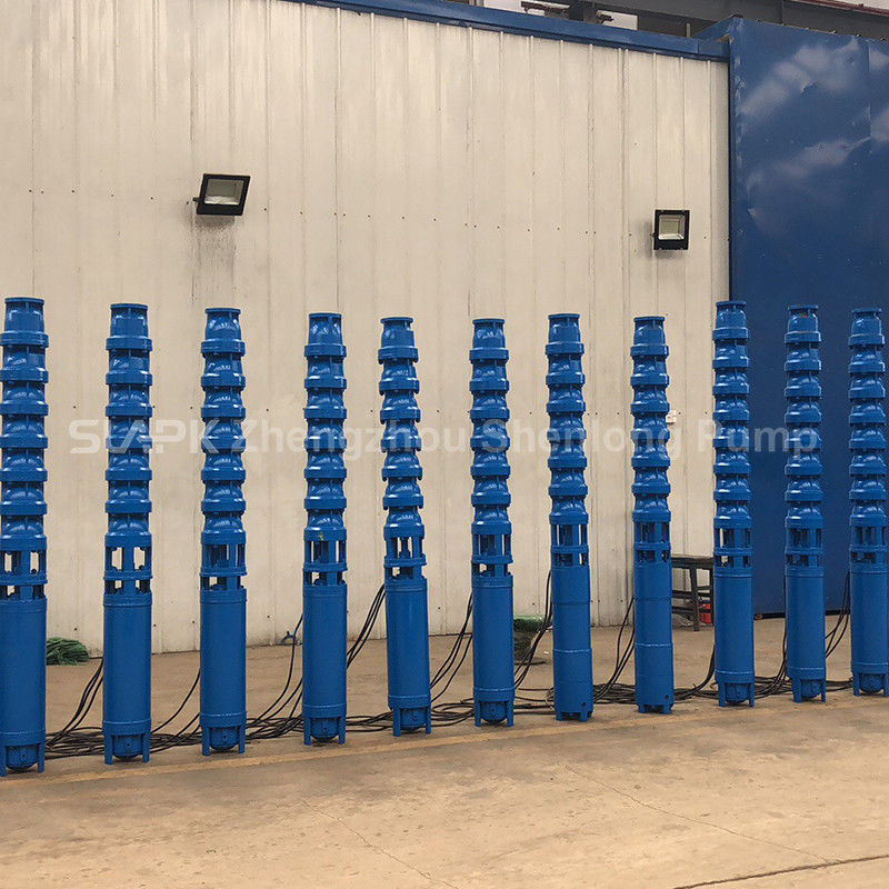 300QJ150-450/13 Tiefenbrunnensubmersible Pumpe mit 450m Kopf 150 m3/h Durchfluss und mehrstufige Zentrifugalkonstruktion