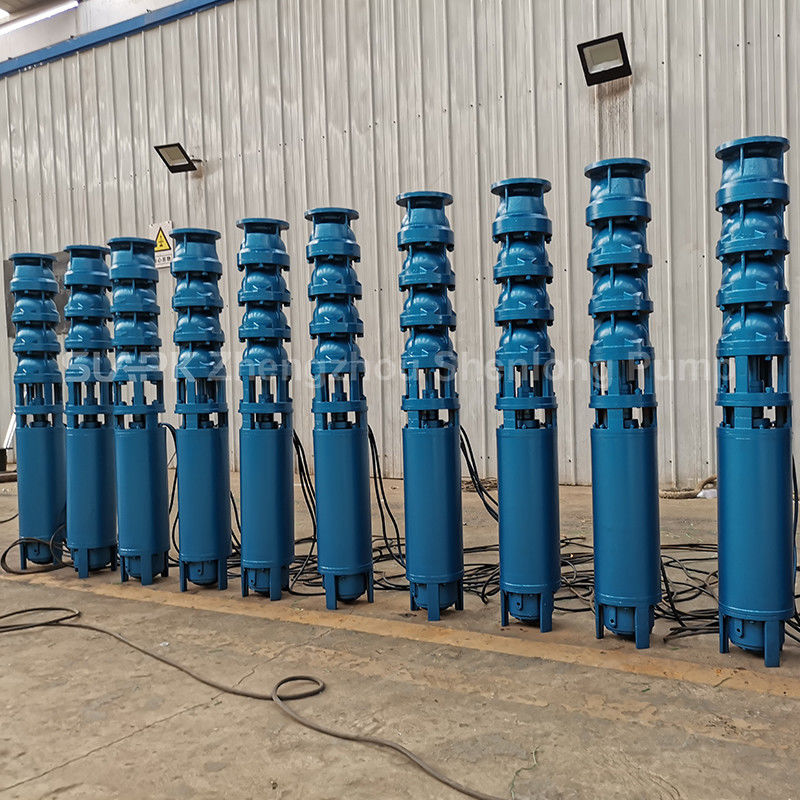 300QJ150-450/13 Tiefenbrunnensubmersible Pumpe mit 450m Kopf 150 m3/h Durchfluss und mehrstufige Zentrifugalkonstruktion