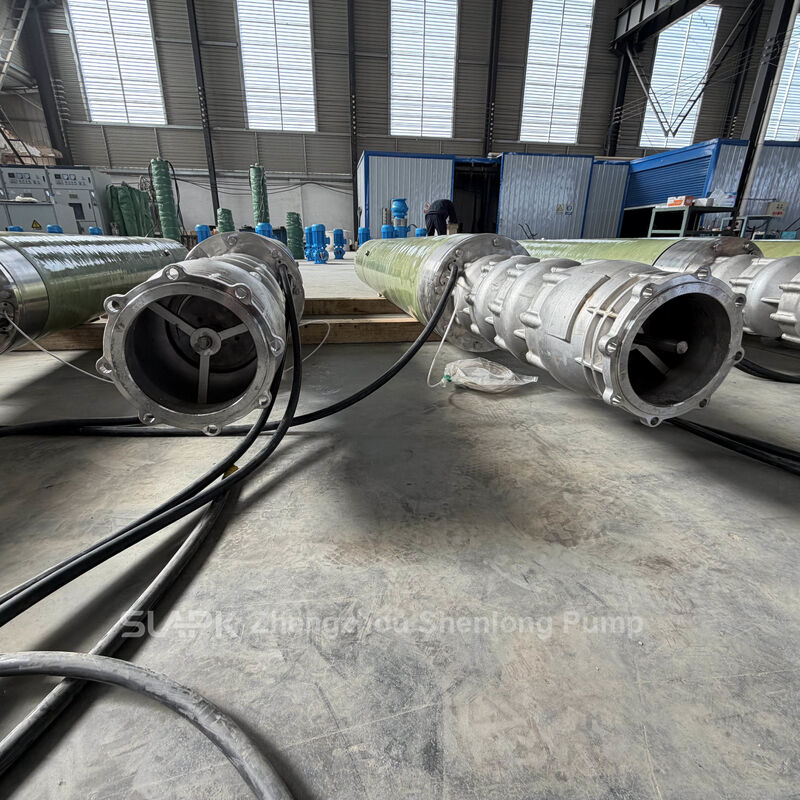 Strömungsrate 5 m3h bis 2500 m3h Elektrische Tauchwasserpumpe Drei-Phasen geeignet für industrielle Wasserübertragungsanwendungen