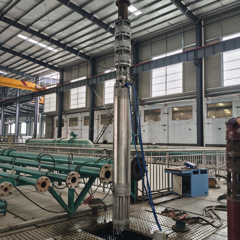 300QJH400-80/2-150KW Edelstahl tiefschmelzbare Brunnen-Pumpen Korrosionsbeständige Wasserversorgung für Offshore-Plattformen