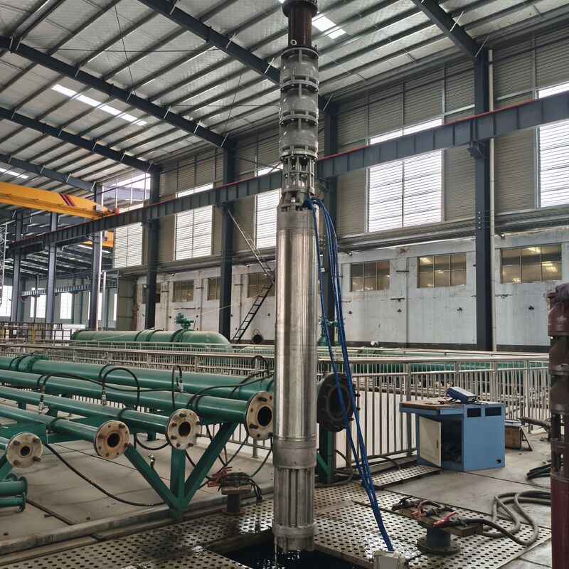 300QJH400-80/2-150KW Edelstahl tiefschmelzbare Brunnen-Pumpen Korrosionsbeständige Wasserversorgung für Offshore-Plattformen