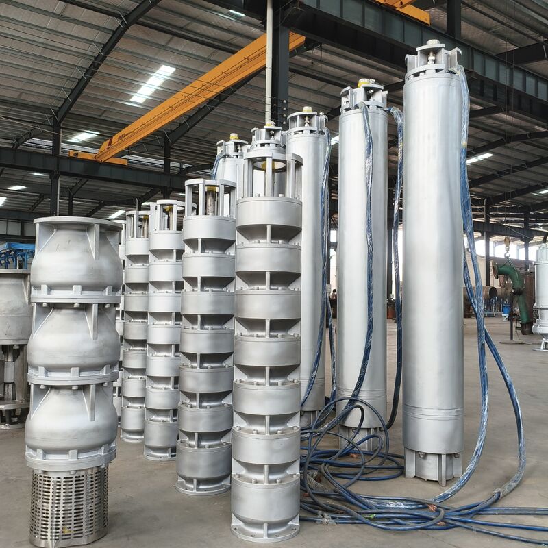 6 Zoll Duplex aus Edelstahl 2205 Tiefenbrunneneinschwemmungspumpe mit 15 m3/h Durchfluss und 180m Kopf
