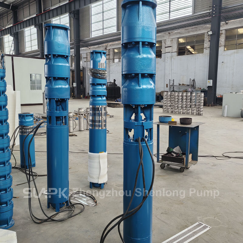 22kW Tiefbrunnen-Tauchpumpe mit SS304-Laufrad und 160 m³/h Durchflussrate für die Bohrlochwasserförderung