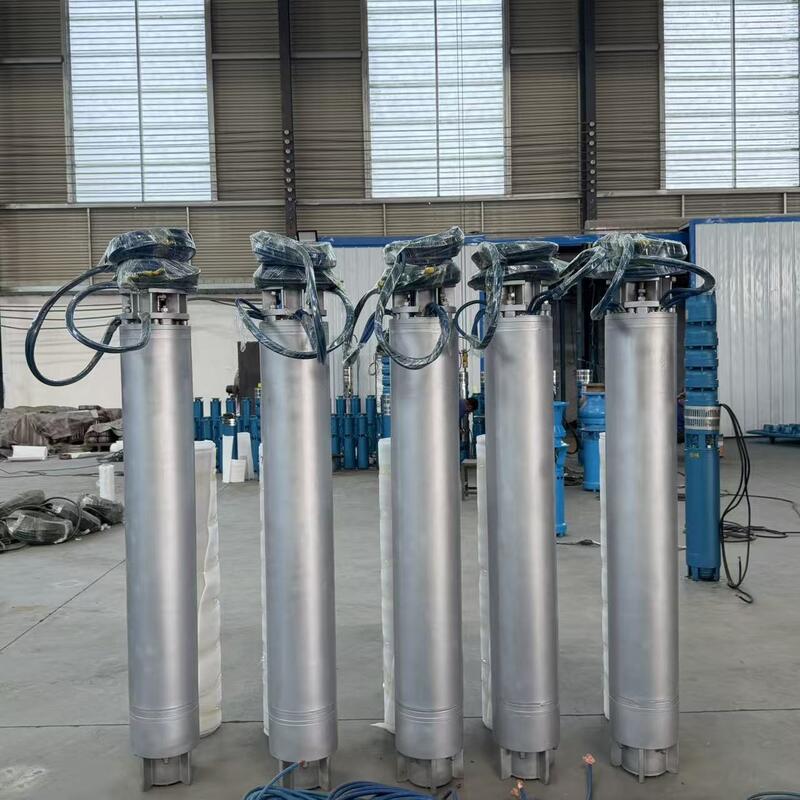 75KW Edelstahl-Tauchpumpe für Meerwasser mit 300 m³/h Durchflussrate für Tiefbrunnenanwendungen