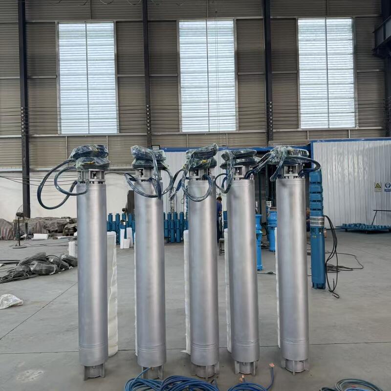 75KW Edelstahl-Tauchpumpe für Meerwasser mit 300 m³/h Durchflussrate für Tiefbrunnenanwendungen