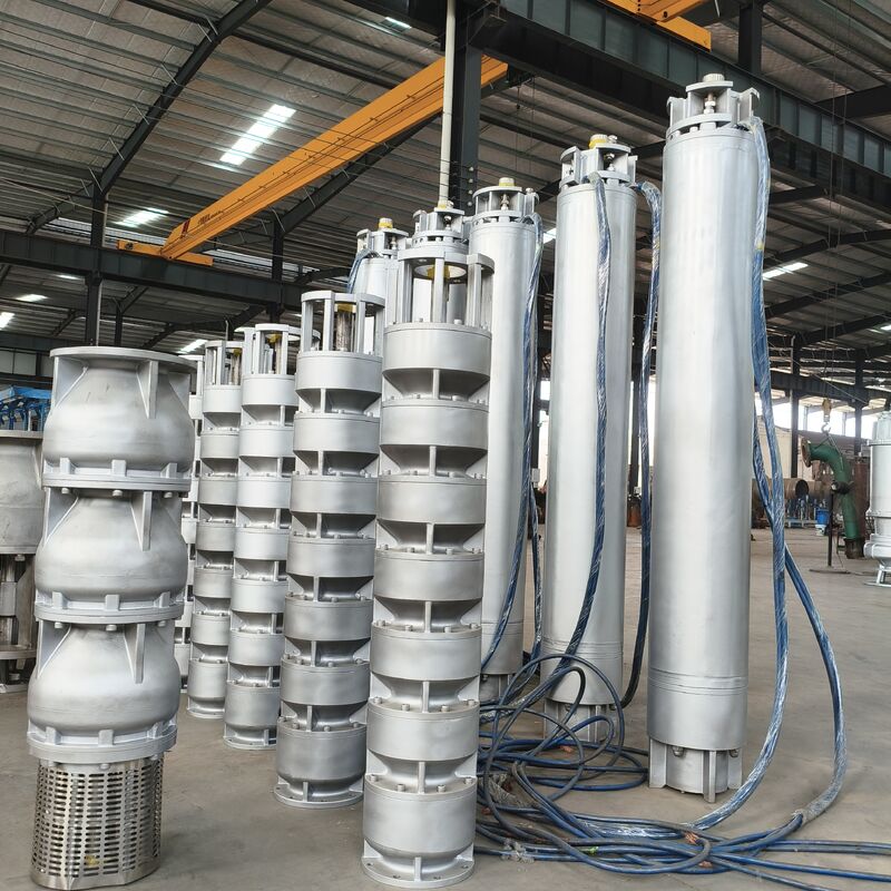 75KW Edelstahl-Tauchpumpe für Meerwasser mit 300 m³/h Durchflussrate für Tiefbrunnenanwendungen