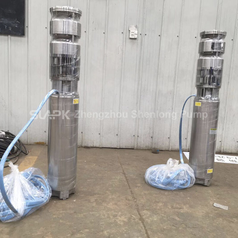 55KW Edelstahl Tauchpumpe für Brunnen mit 40 m³/h Durchfluss für Tiefbrunnenanwendungen