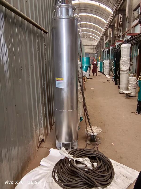 WQD450-35-75KW Mehrstufige Unterwasserpumpe mit 450 m3/h Durchfluss und 35 m Kopf