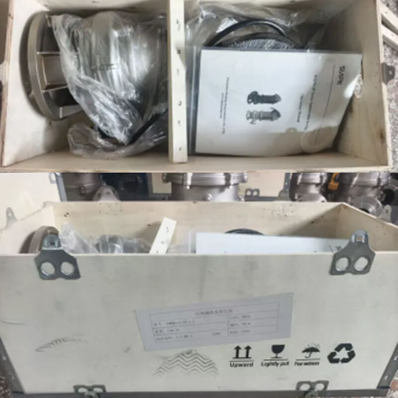 Unterwasserpumpe aus Edelstahl 45 kW 440 V 60 Hz zur Abwasserentsorgung mit hohem Durchfluss