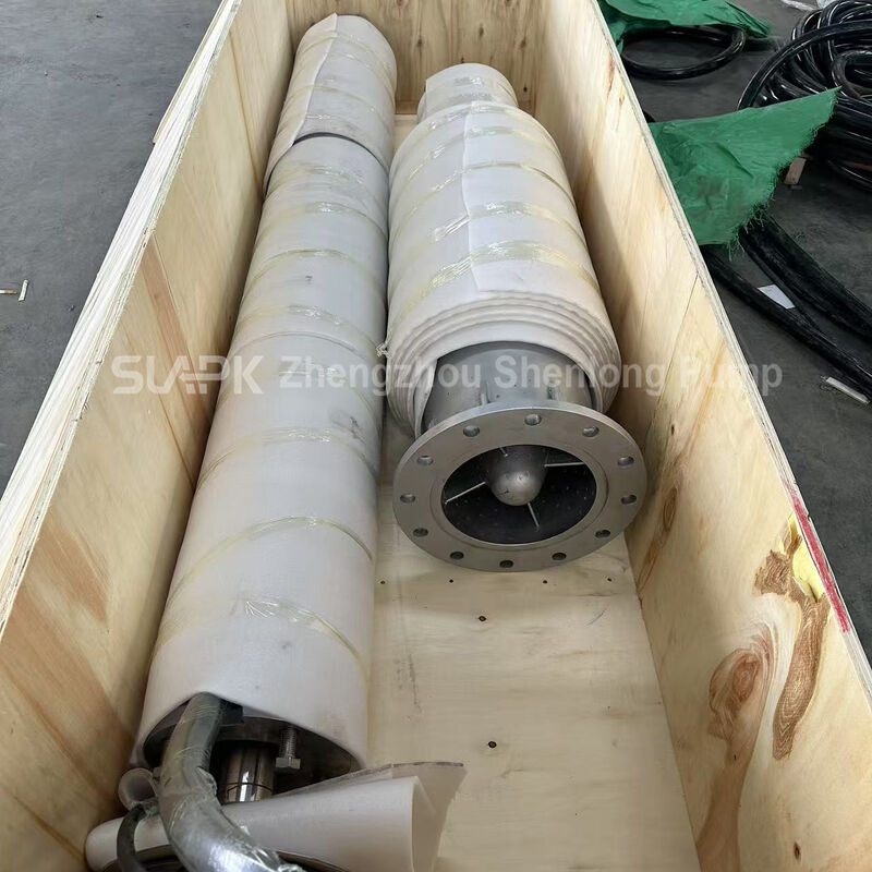 QJH-Serie 304 aus Edelstahl Tiefenbrunnensubmersible Pumpe mit 150 m Kopf und 70 ‰ 230 m3/h Durchfluss