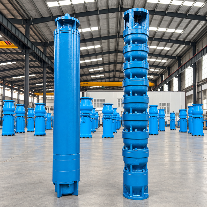 37kW 63 m³/h 126 m Head Deep Well Submersible Pump and Submersible Borehole Pump for Agricultural Irrigation