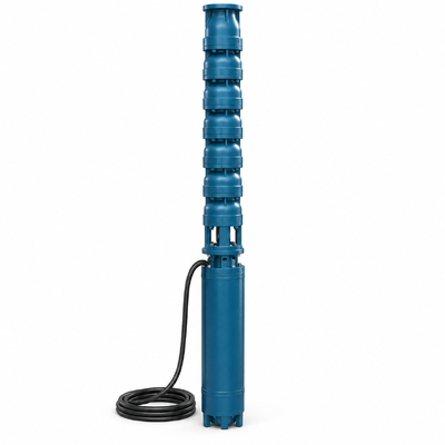 15kW tiefe Brunnen untertauchende Pumpe mit 58-68 m3/h Durchfluss und 4 Zoll Ausgang für Bohrloch Wasserversorgung