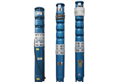 Landwirtschaftliche Bewässerung Tiefenbrunnensubmersible Pumpe 10 - 600m Kopf 3 Phase