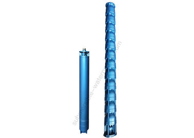 11 Stufen Tiefenbrunnensubmersible Pumpe 8 Zoll 63m3/h 154m Gusseisen Material