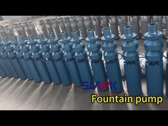 Große Mengen an Springbrunnenpumpen wurden produziert und sind versandfertig.