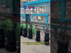 Abwasserpumpe bereit zum Verpacken