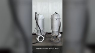 Verstopfungsfreie Abwasser-Tauchpumpe aus Edelstahl